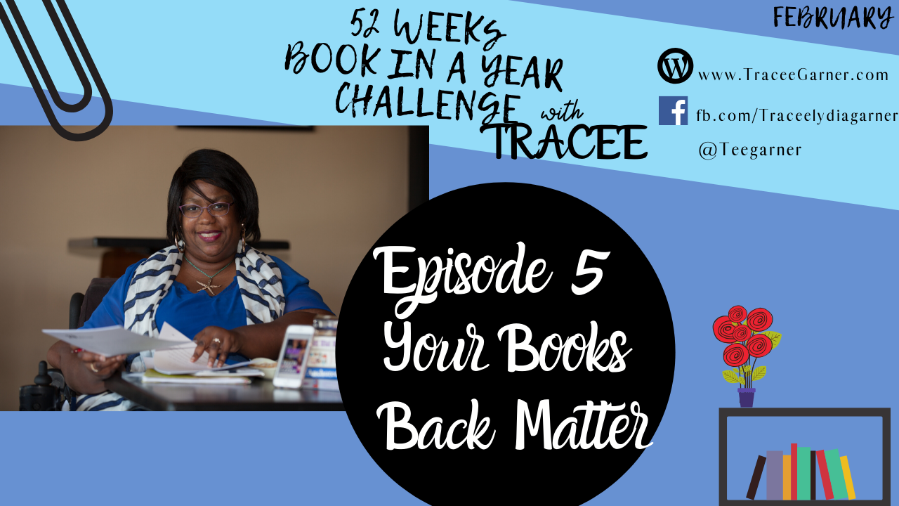 pic of Tracee and title for this post