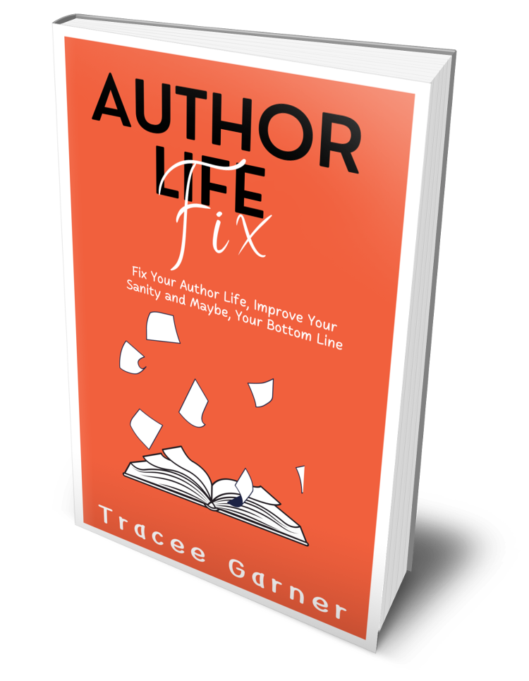 front cover for Author Life Audit with a red background and black text